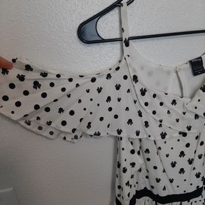 Minnie Mouse Cold Shoulder Dree